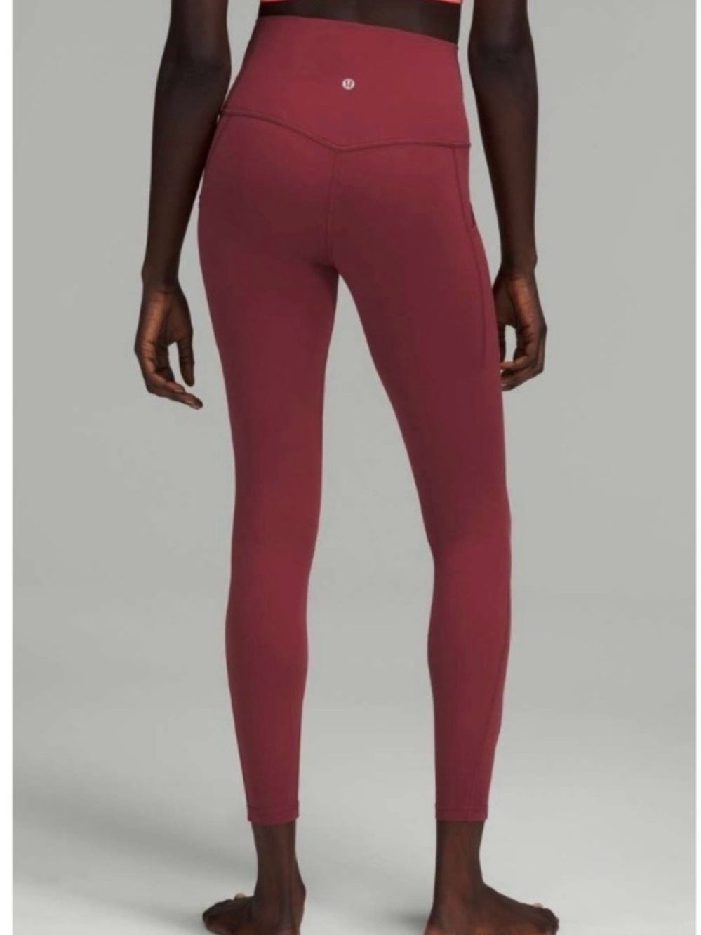 Lululemon Align High-Rise Pant 25” Mulled Wine Size 4